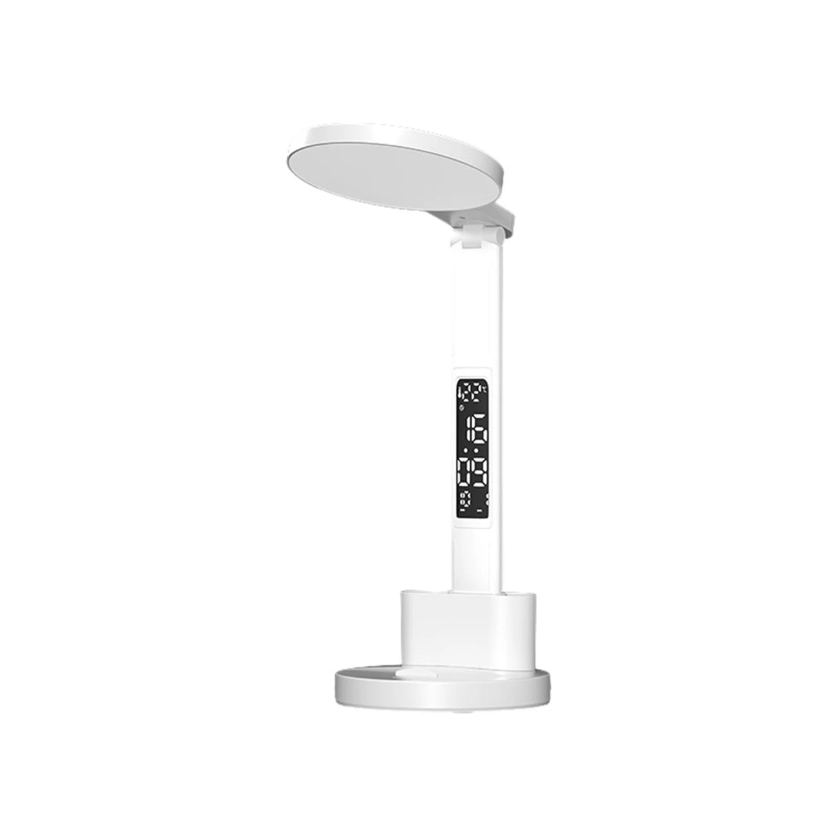 Lampe de Bureau Pliable avec Batterie 2000mAh et Rangement Stylos
