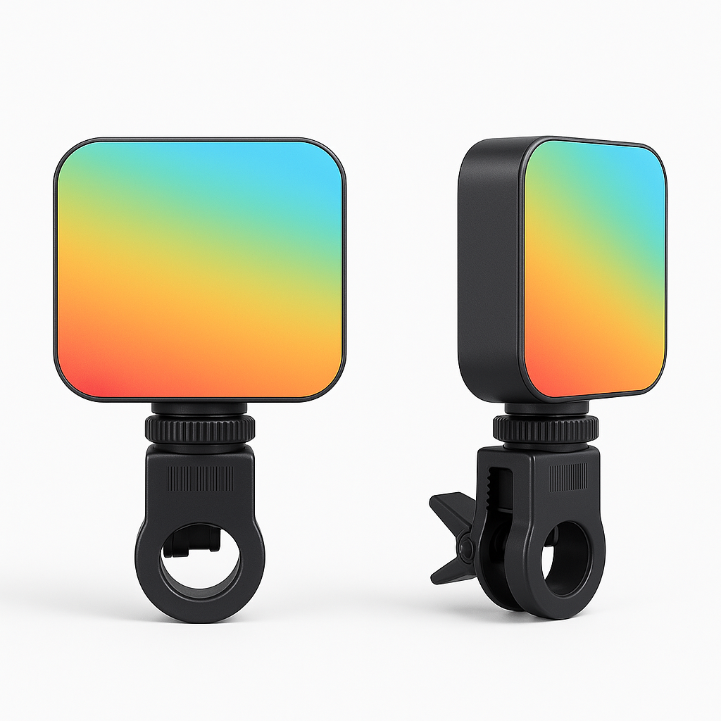 Lampe LED MJ-88 RGB – Lumière de remplissage pour photo et streaming