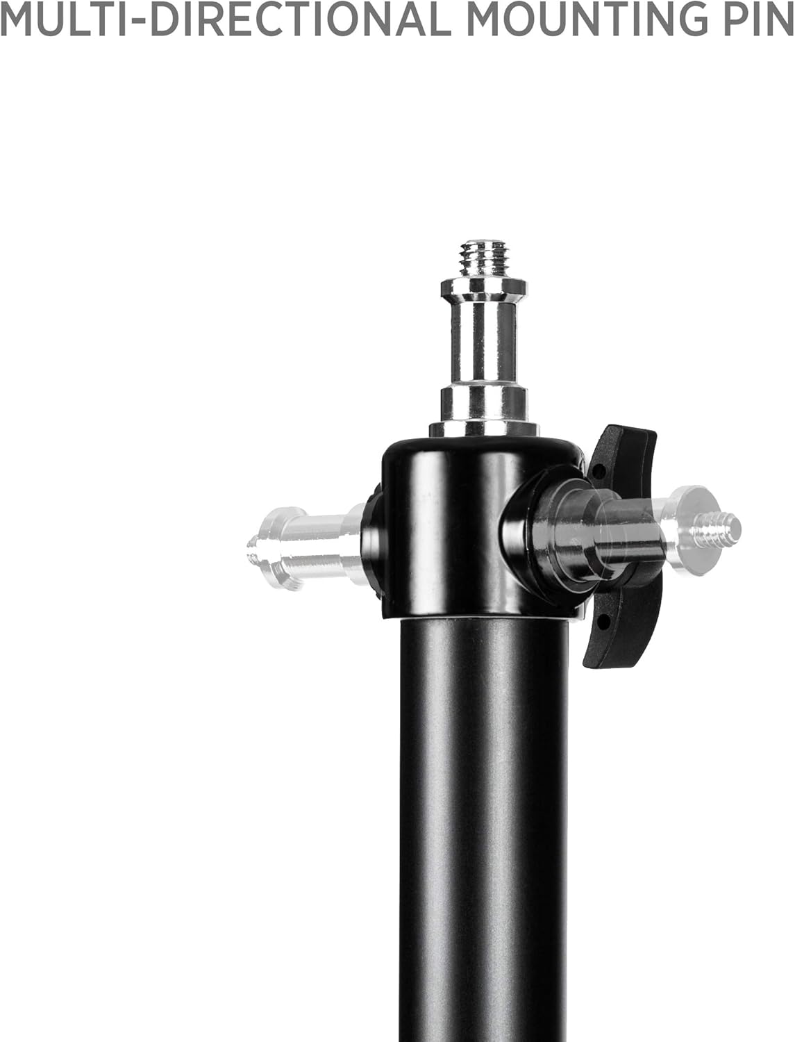 Bras mural extensible 180° pour ring light et éclairage studio