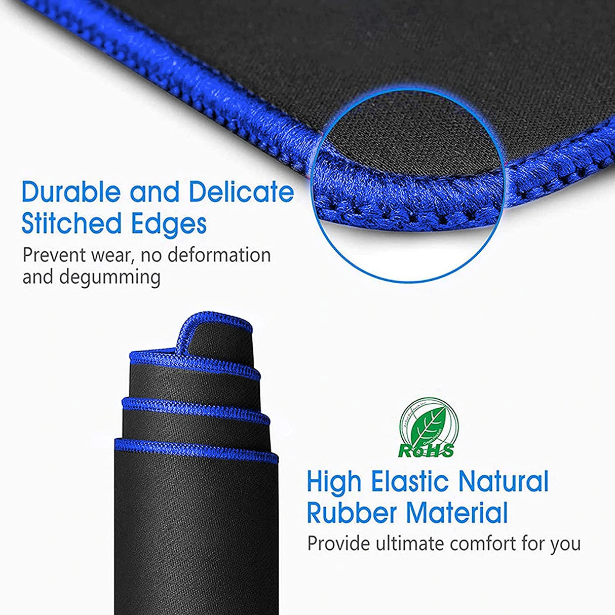 سجادة ماوس للألعاب من المطاط الطبيعي