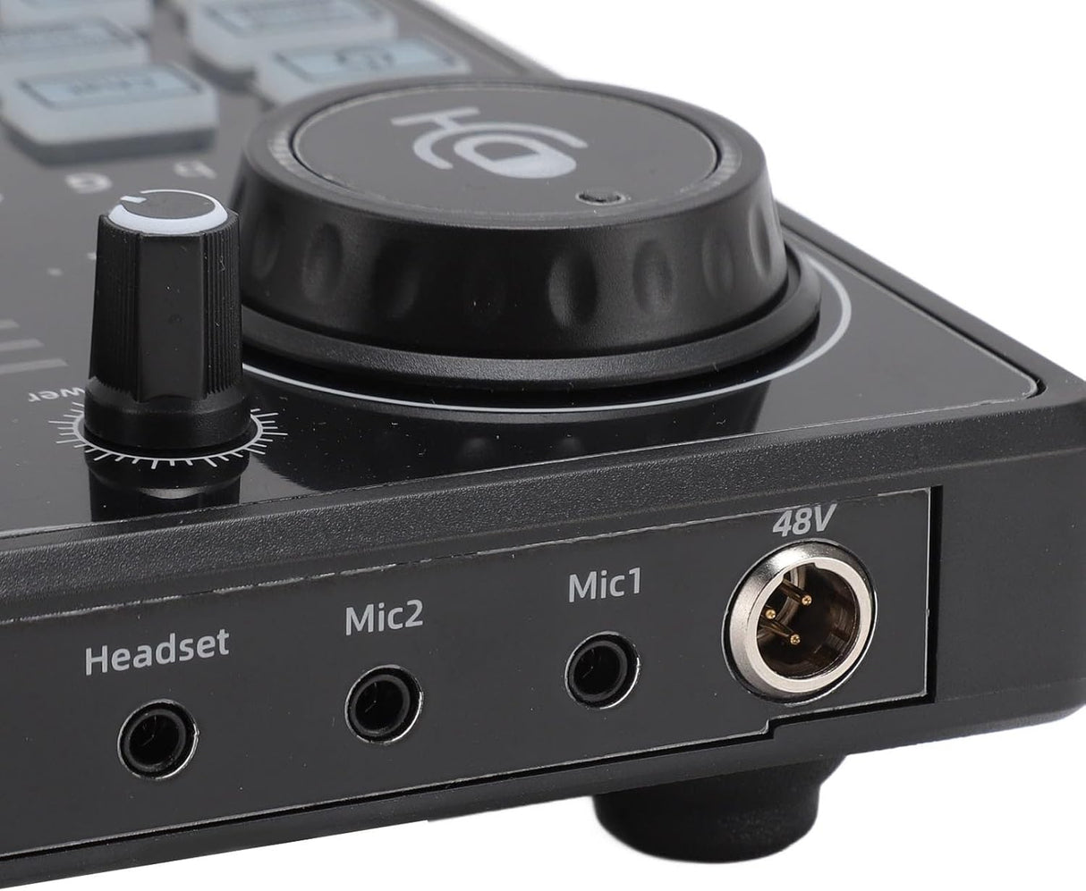 Kit Microphone BM800 + Carte Son AT350 48V | Micro à Condensateur avec Bras, Filtre Anti-pop et Accessoires