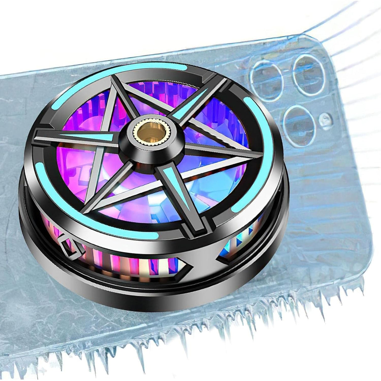 Refroidisseur Téléphone Gaming S6 – Ventilateur Smartphone