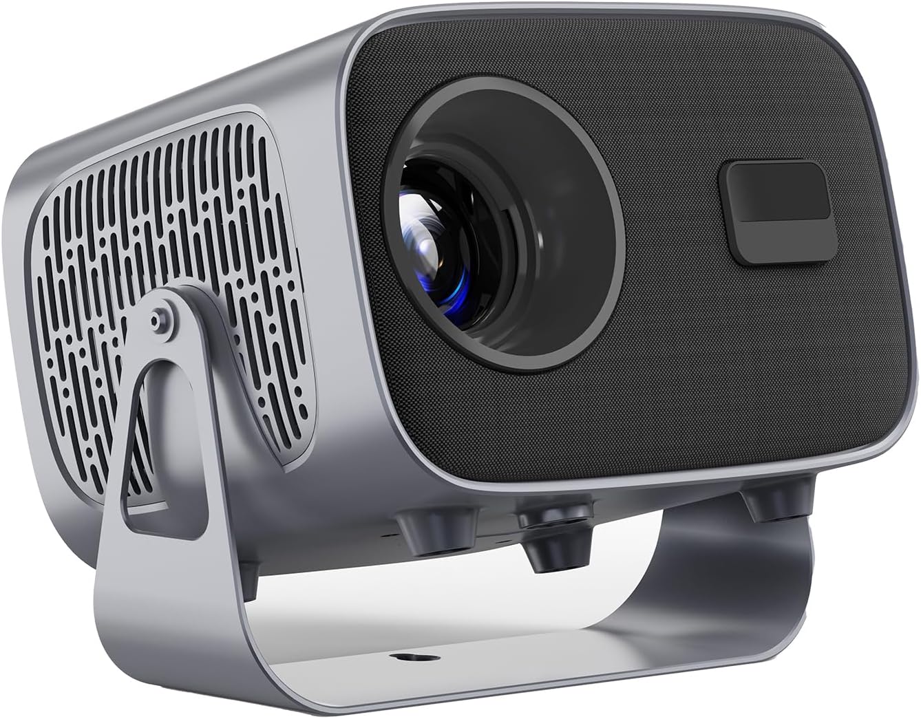 Mini Vidéoprojecteur Portable 1080P avec Support 360° – WiFi 6 & Bluetooth 5.2