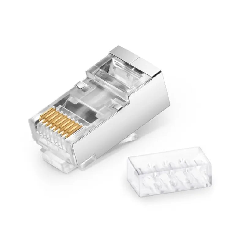 10 pièces RJ45 connecteur de réseau de prise modulaire pour UTP Cat5