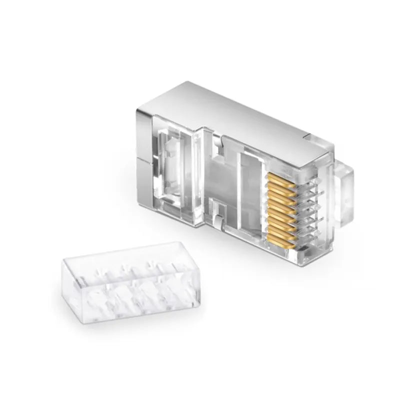 10 pièces RJ45 connecteur de réseau de prise modulaire pour UTP Cat5