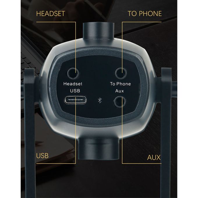 Microphone USB Type-C Professionnel pour PC et Smartphone