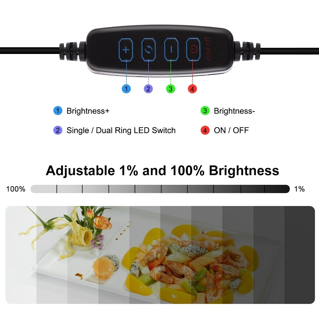 Boîte Studio Photo Puluz Pliable avec Éclairage LED – Mini Studio Portable pour Produit