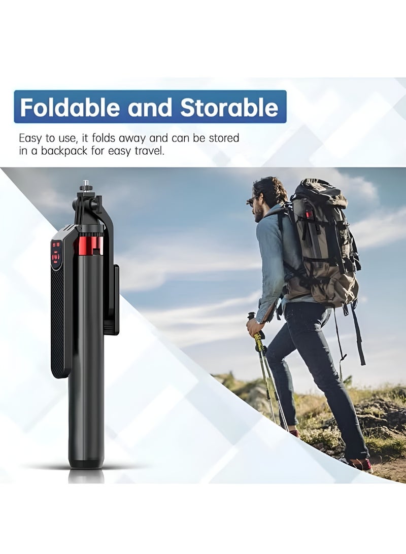 Trépied Selfie Stick 2-en-1 NeePho NP-L7 avec Télécommande Bluetooth Sans Fil