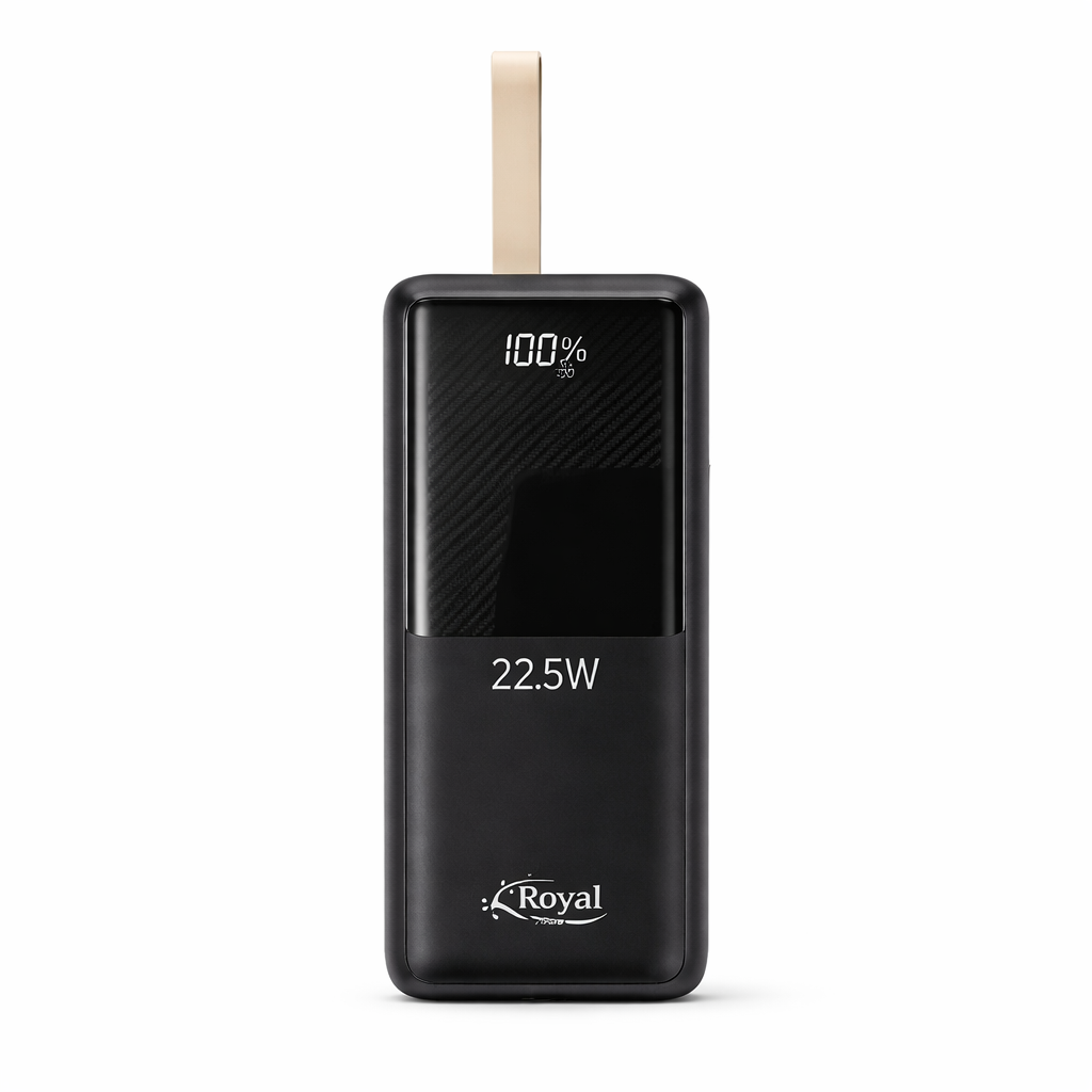 Power Bank Royal R676 RP-500 – 50 000 mAh | Charge Rapide 22,5W