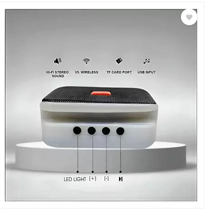 Support de Téléphone Mini avec Haut-Parleur Bluetooth 10W