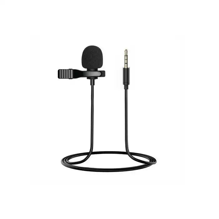 Microphone Cravate Lavalier Omnidirectionnel 3.5 mm