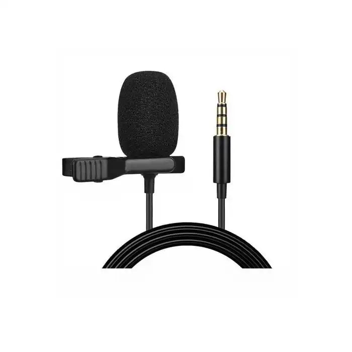 Microphone Cravate Lavalier Omnidirectionnel 3.5 mm