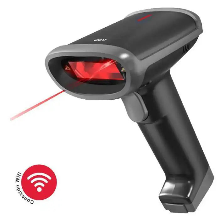 Scanner Code-Barres Sans Fil Deli S226W 1D/2D USB & Bluetooth