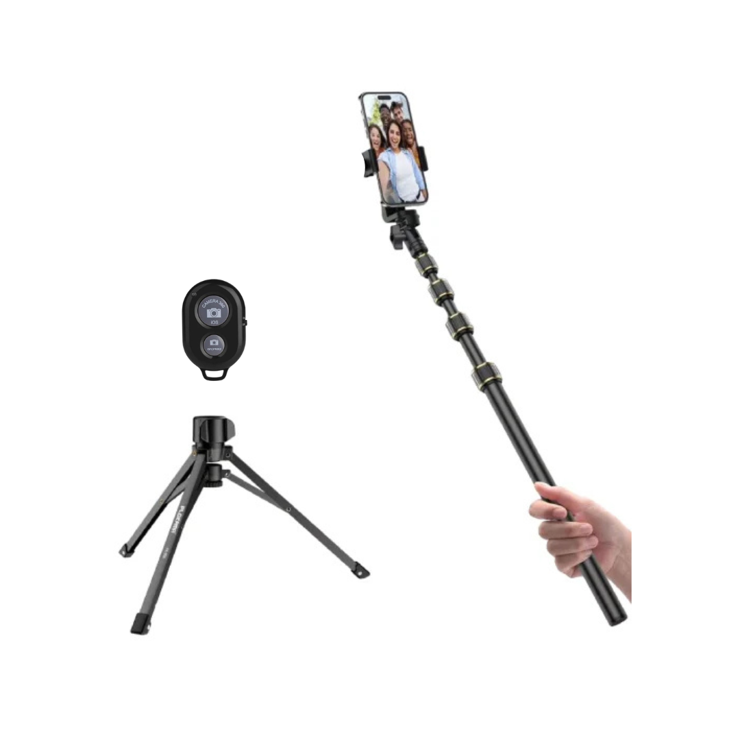 Trépied Selfie Stick Métal AZ-990 200cm avec Télécommande