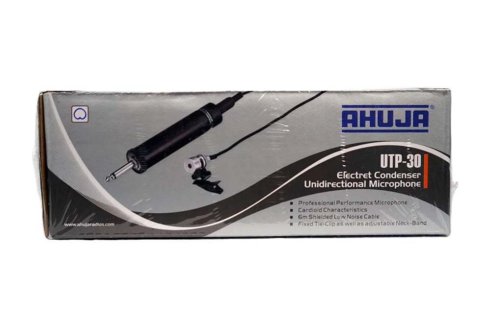 AHUJA UTP-30 Micro Cravate Condensateur Unidirectionnel