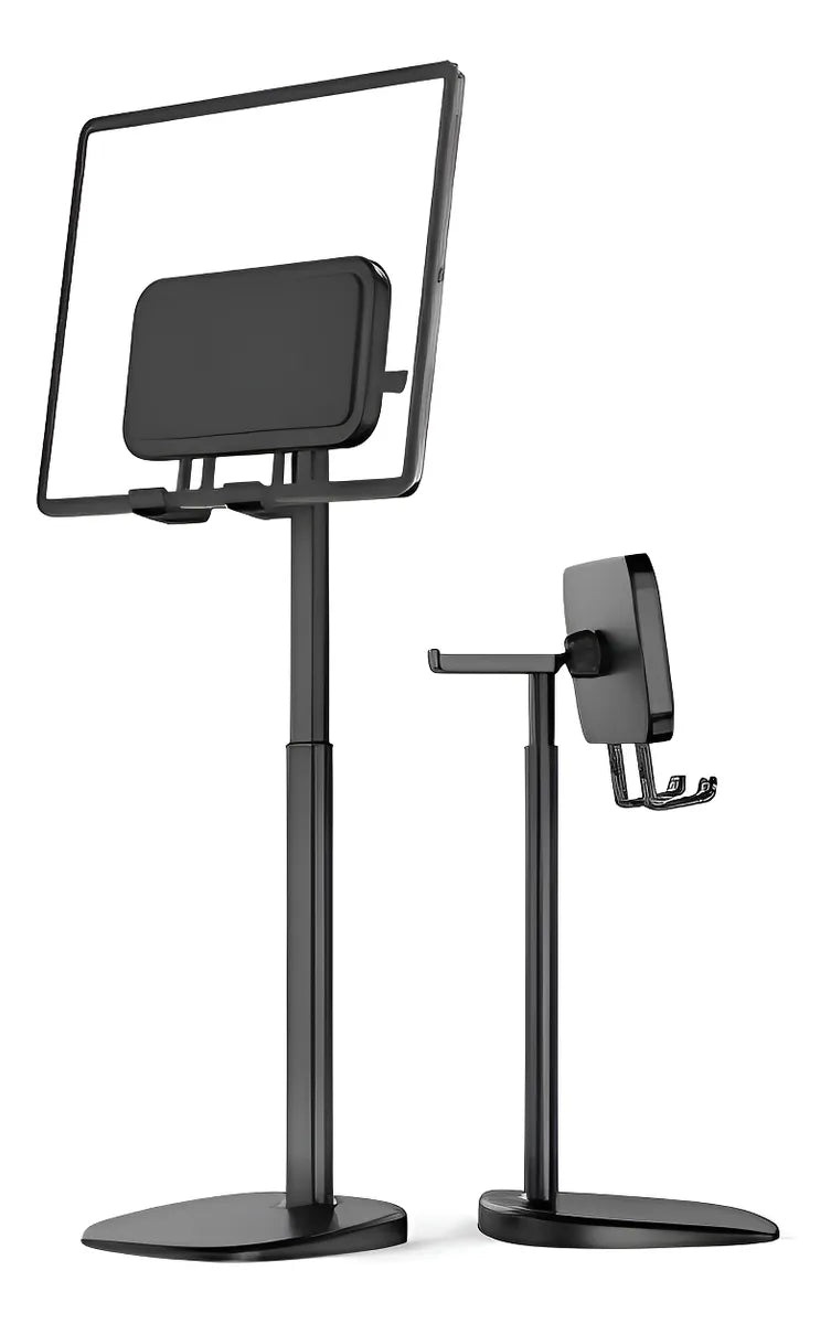 L-321 Adjustable Desktop Tablet & Phone Stand with Heavy Base