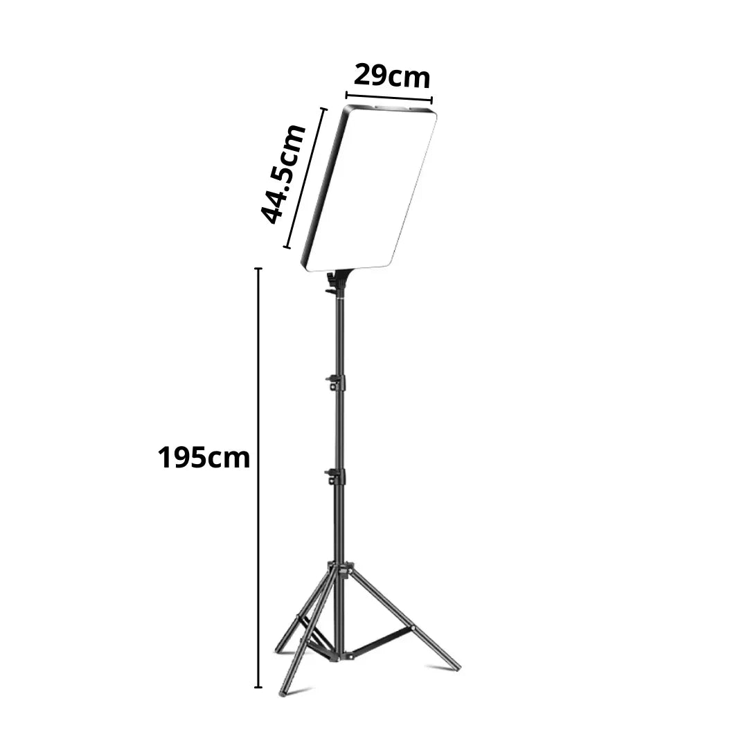 PM-48 – Lampe LED RGB avec Trépied | Éclairage Professionnel Polyvalent