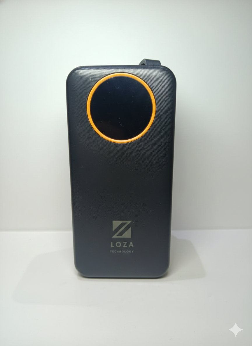 Power Bank LOZA 40000mAh 22.5W Fast Charge avec câbles intégrés