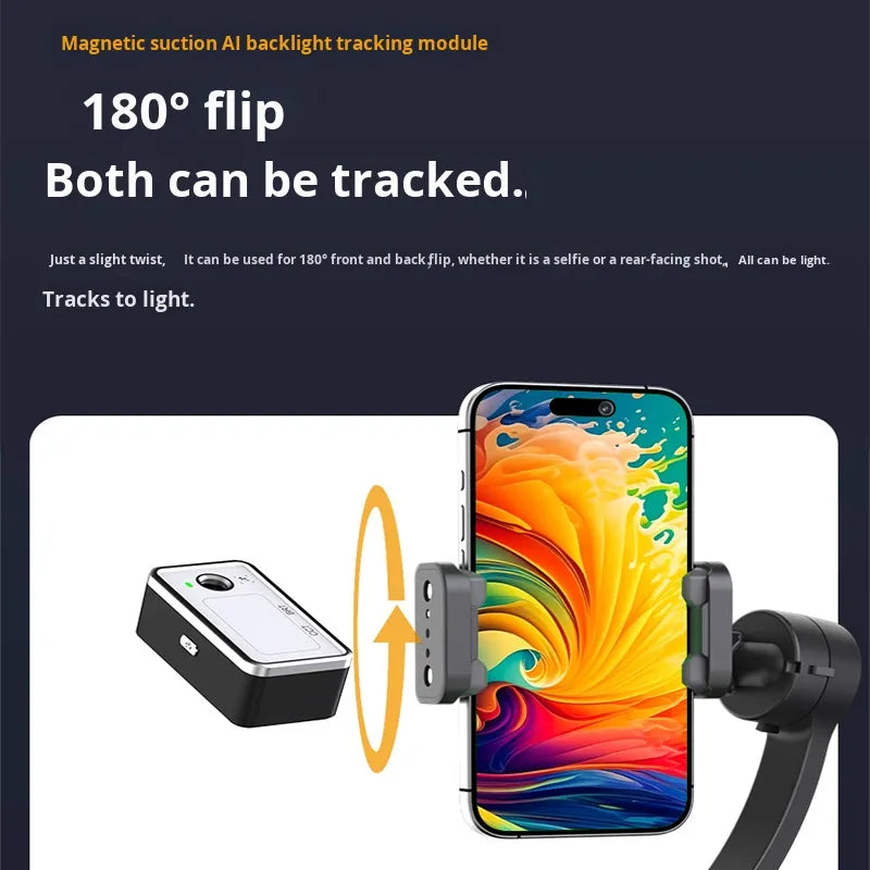 Stabilisateur M3 Pro 3 Axes avec AI Tracking – Smartphone