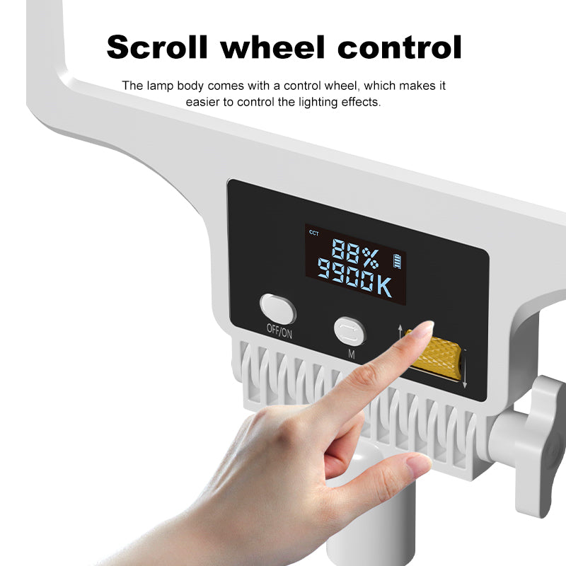 Panneau LED 19" YM-C19 avec Trépied 2m avec un cadeau