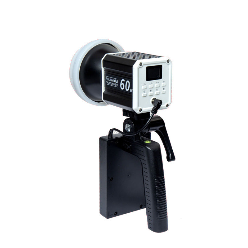 Projecteur Photo Vidéo LED COB 60W à Température Réglable avec Télécommande