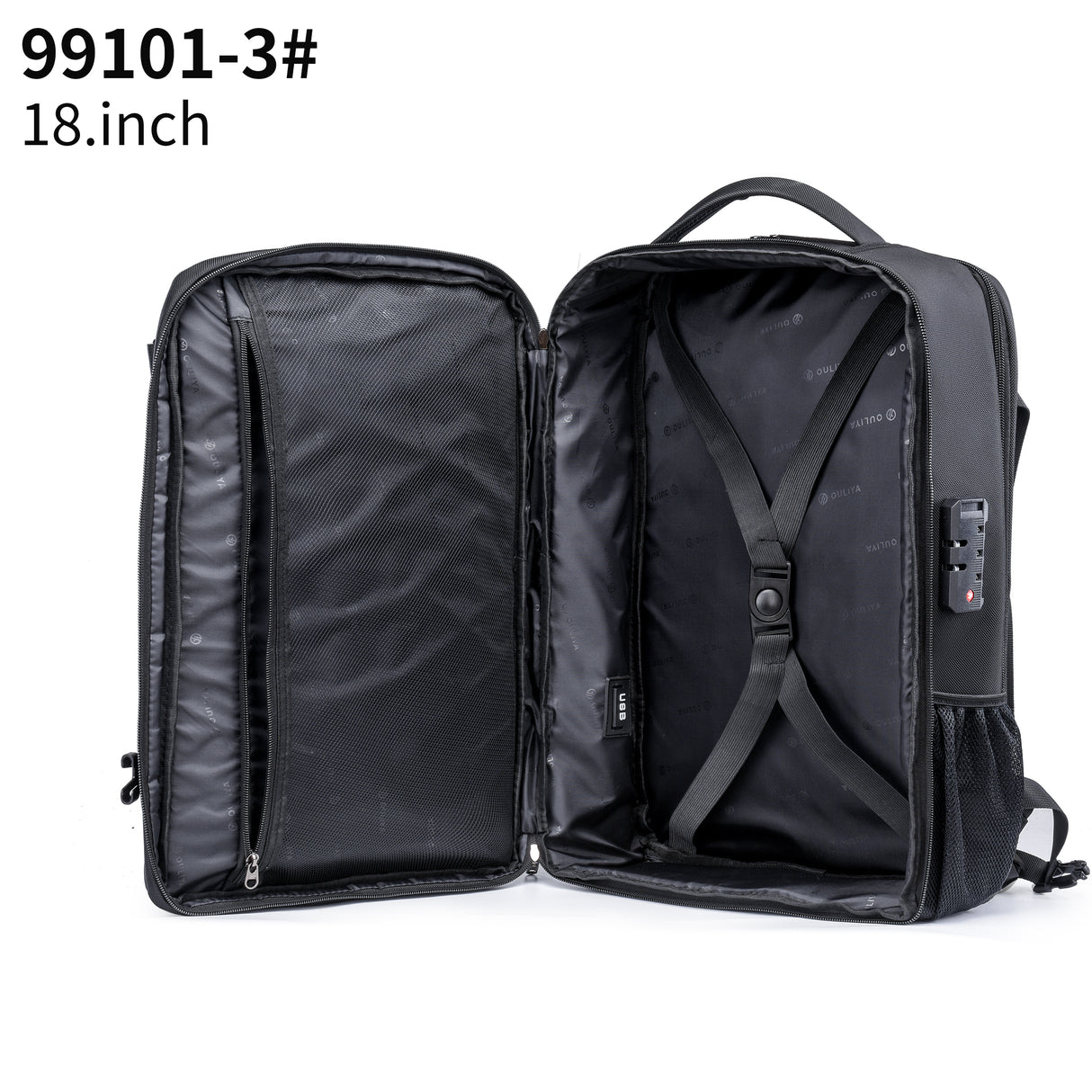 Sac à dos USB étanche antivol pour ordinateur portable et voyage – Homme & Femme – Oxford, 36-55L