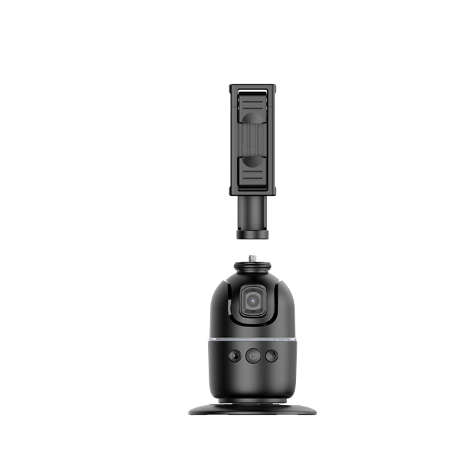 Support Smartphone P03 avec Suivi Automatique du Visage à 360°