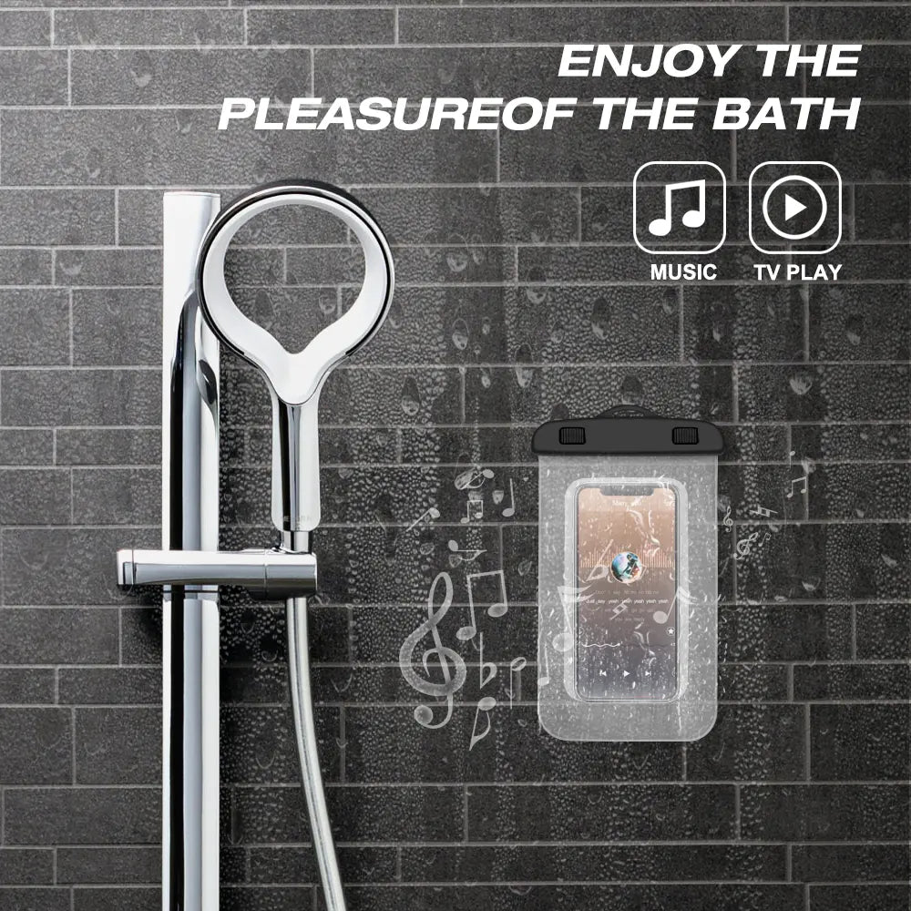 حقيبة مقاومة للماء عالمية للهواتف الذكية – حماية كاملة للأنشطة الخارجية