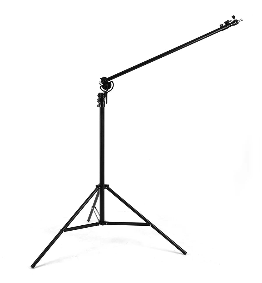 Support de lumière professionnel avec bras de flèche réglable