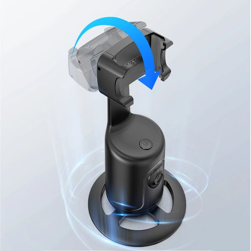Support Téléphone P01 Pro AI 360° avec Suivi Visage et Corps