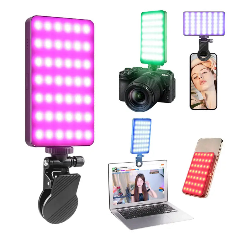 Mini Panneau LED RGB M20 Rechargeable pour Vidéo & Photo