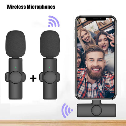 Microphone sans fil K11 Dual pour téléphone USB-C Android