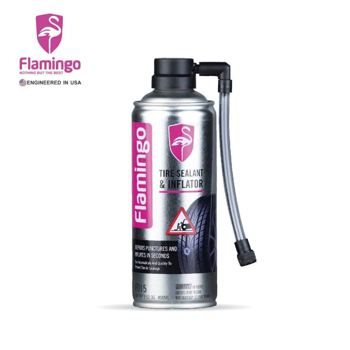 FLAMINGO tire le scellant et l'inflator - 450 ml
