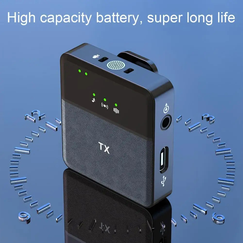 Microphone Sans Fil Professionnel SX8 Type-C/iPhone - Double Usage