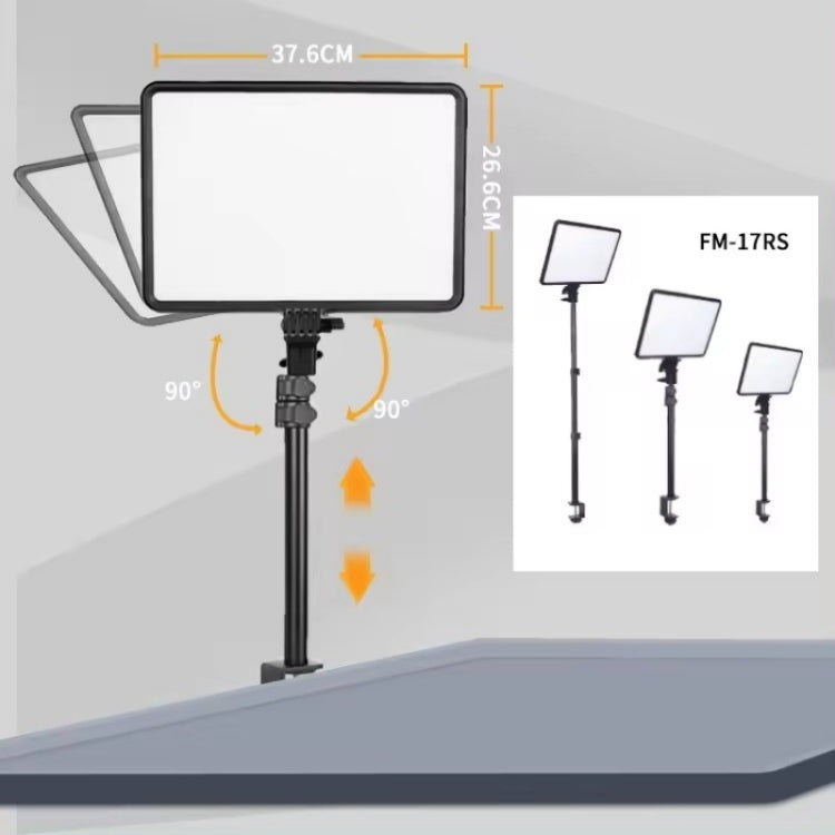 JMARY FM-17RS Panneau LED 17 Pouces, Intensité Variable avec Télécommande et Commande Tactile