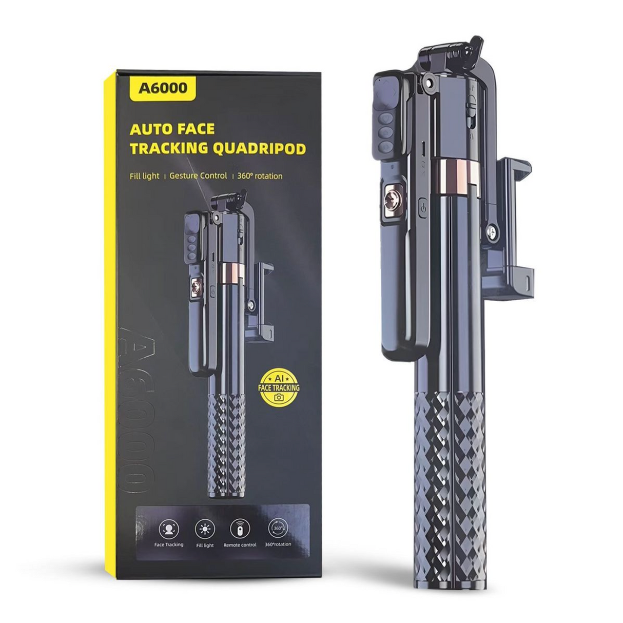 Trépied Intelligent A6000 avec Suivi Automatique du Visage et Télécommande