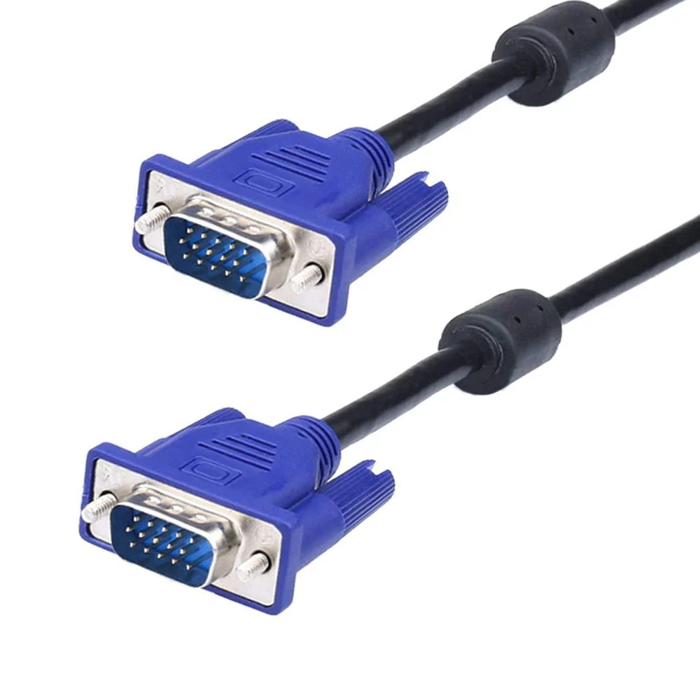 Câble VGA Sybsung 1.5m – Haute Qualité pour Moniteur PC, Projecteur, TV