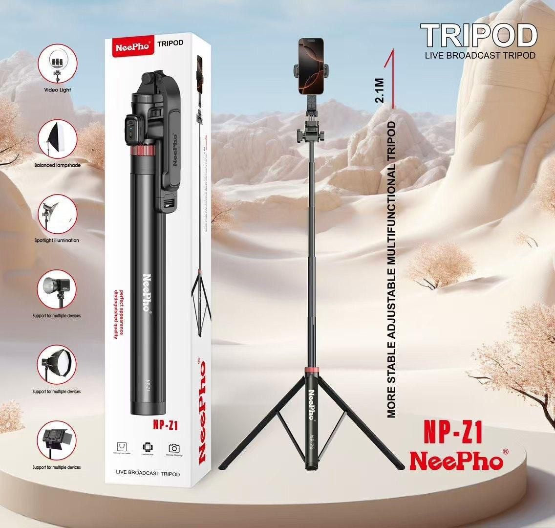 Trépied Vlog Pliable Extensible NeePho NP-Z1 avec Télécommande