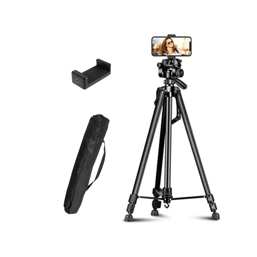 Trépied Universel Portable 1.8m – Stabilité et Flexibilité pour Caméra et Smartphone