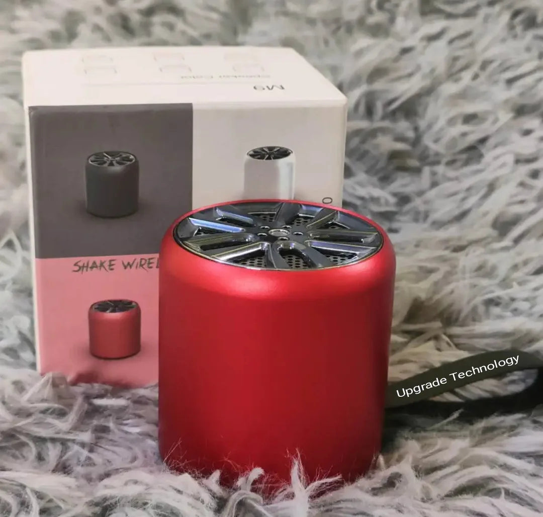 مكبر صوت بلوتوث لاسلكي محمول M9 من المعدن الكامل