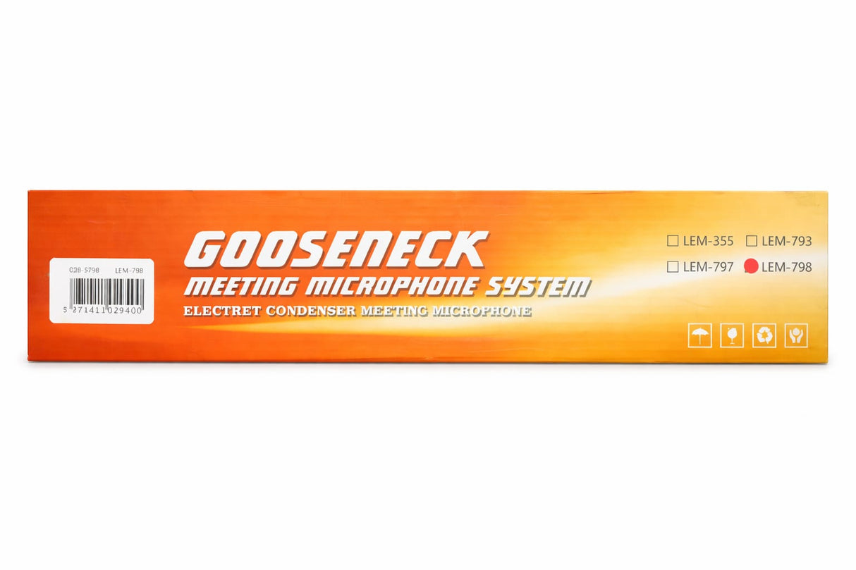 Microphone de Conférence à Col de Cygne (Condensateur Électret)