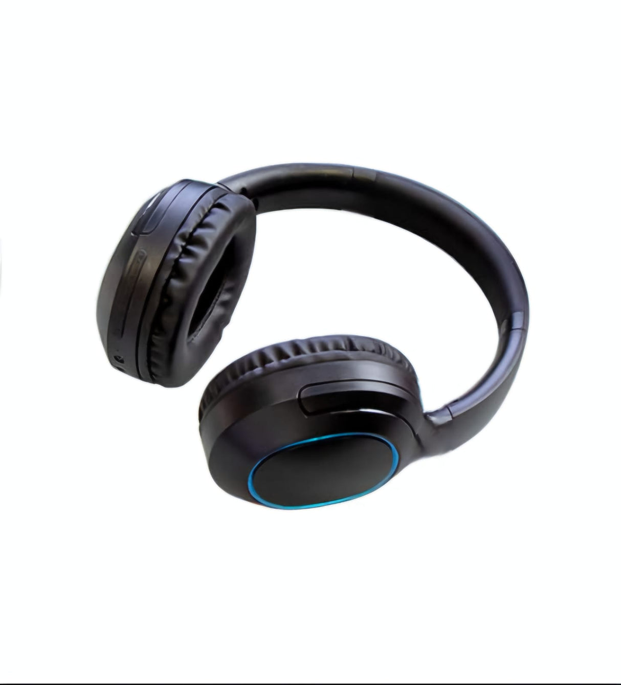 Casque Stéréo Sans Fil Rechargeable avec Micro Détachable - Noir
