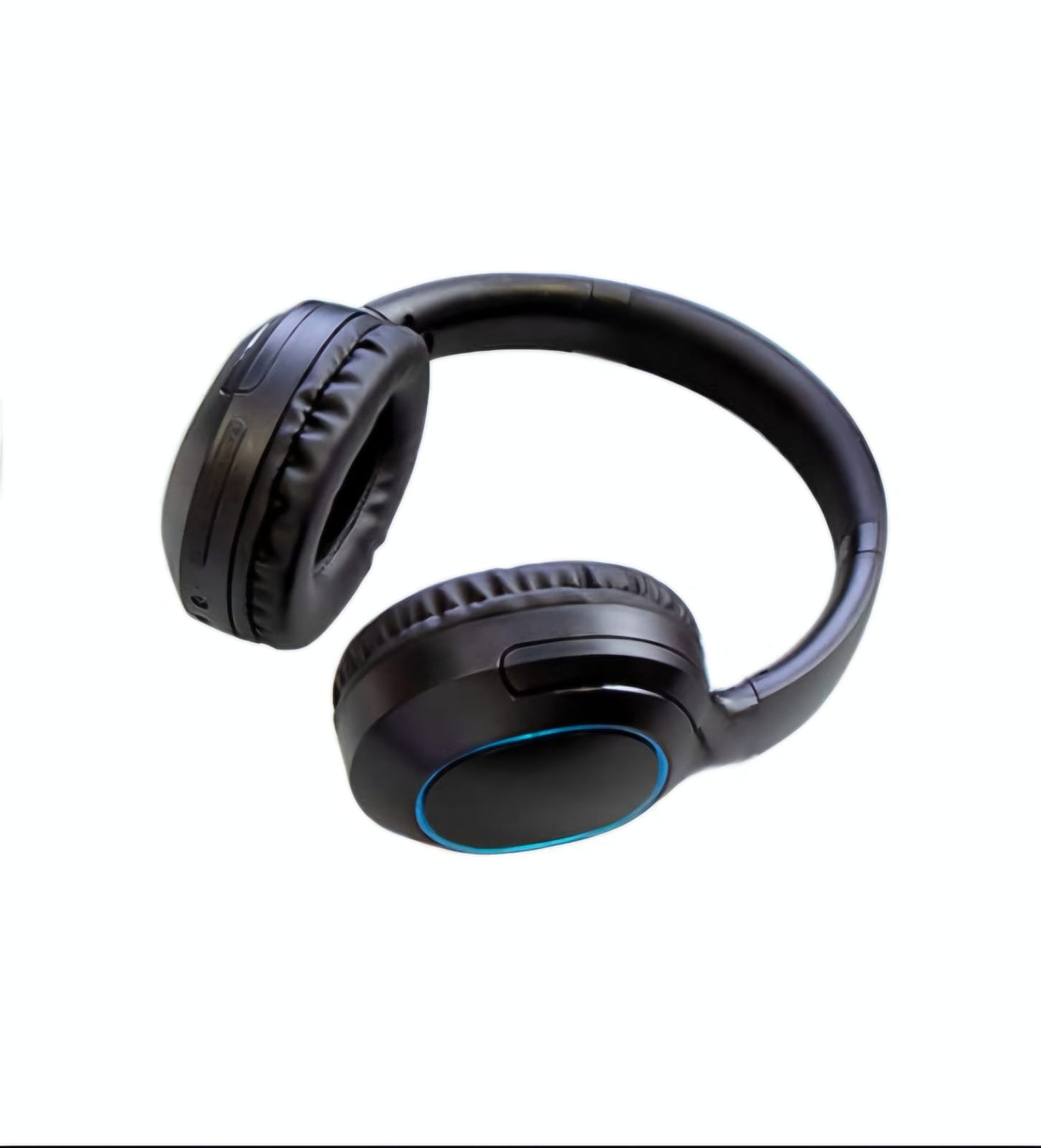 Casque Stéréo Sans Fil Rechargeable avec Micro Détachable - Noir