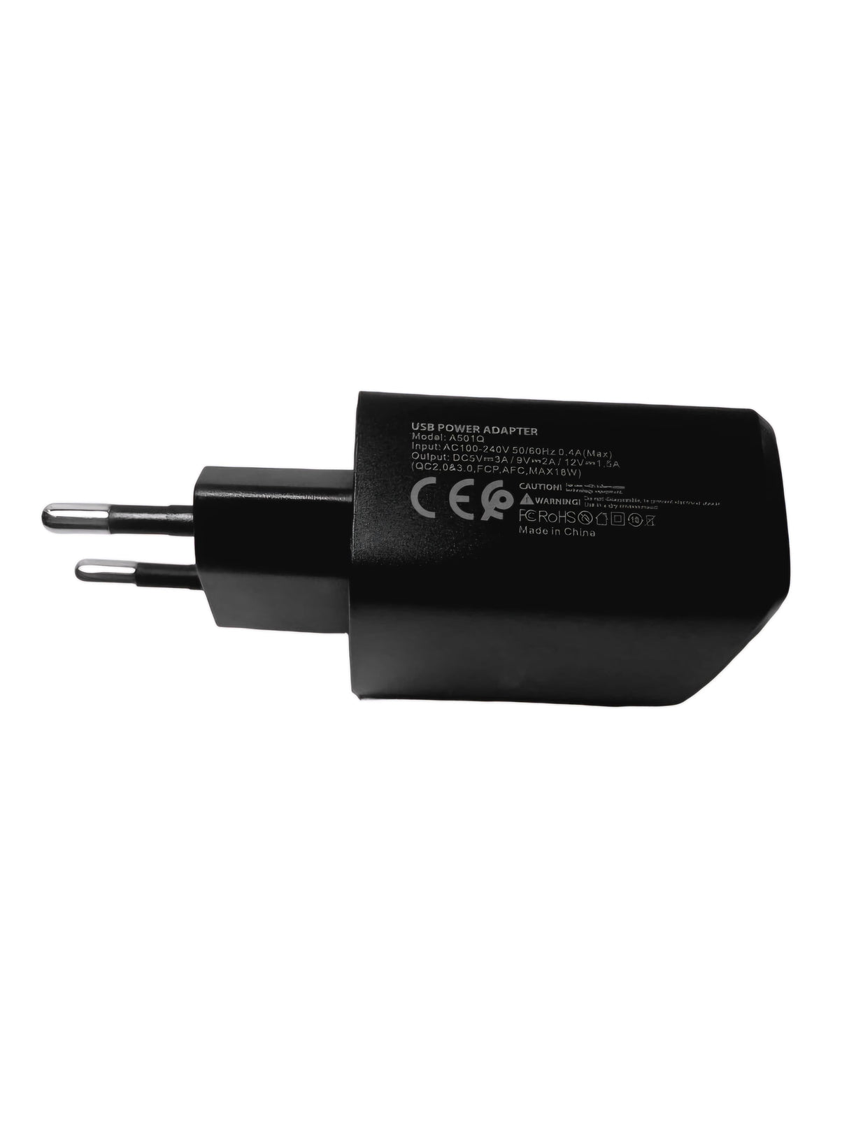 PLUSTAR A501QC Chargeur Fast charge 3A et 18W avec Cable Type C