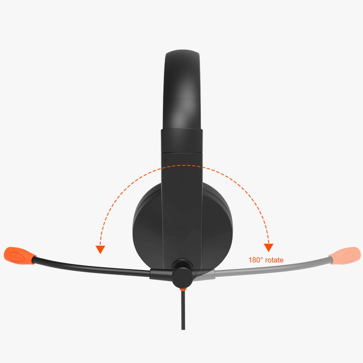 ميتشن HP003U - سماعة هاتف سلكية USB: تواصل واضح وراحة مثالية