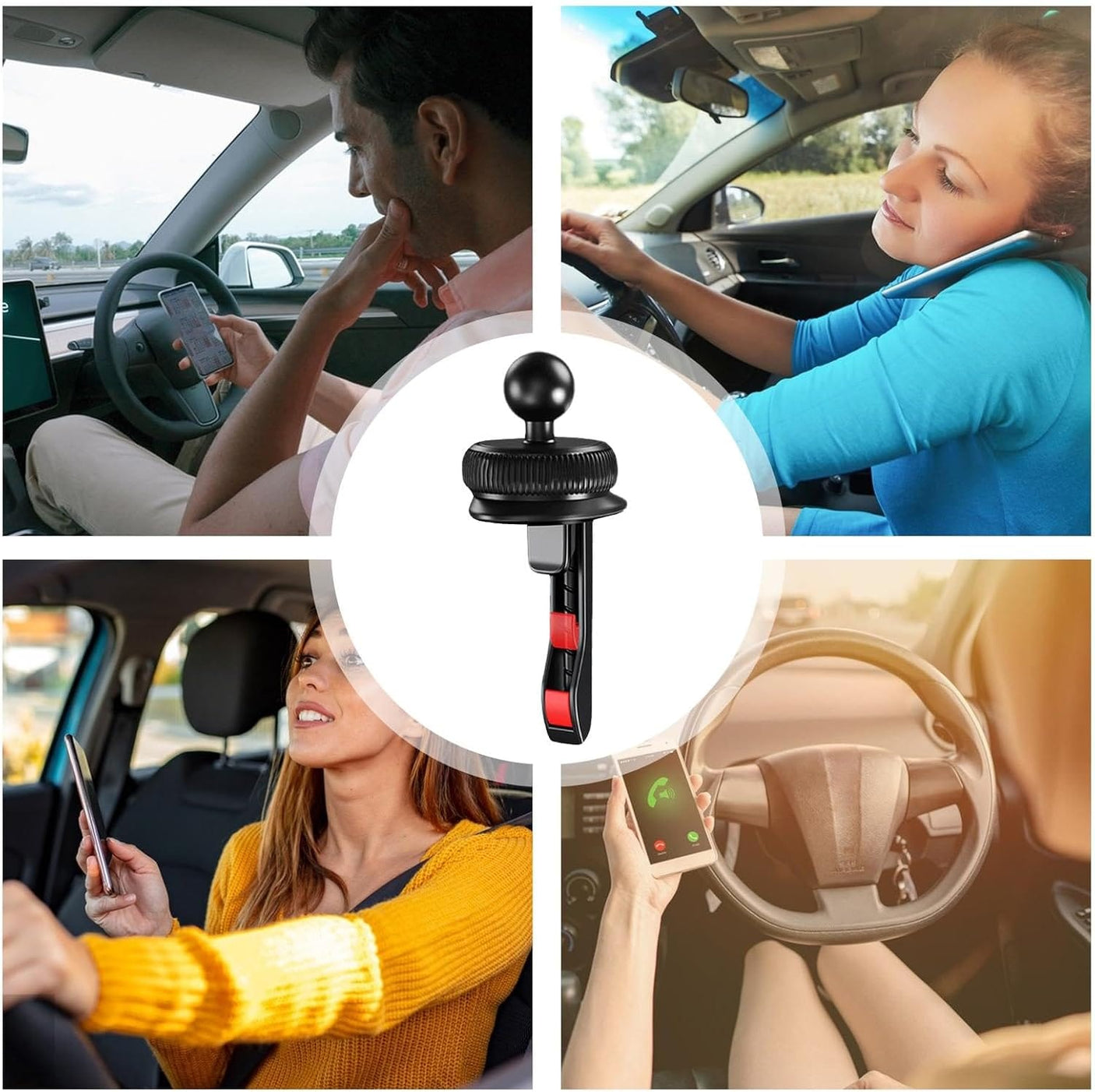 Support Magnétique Voiture – PLUSTAR SMART LOCK ROUND