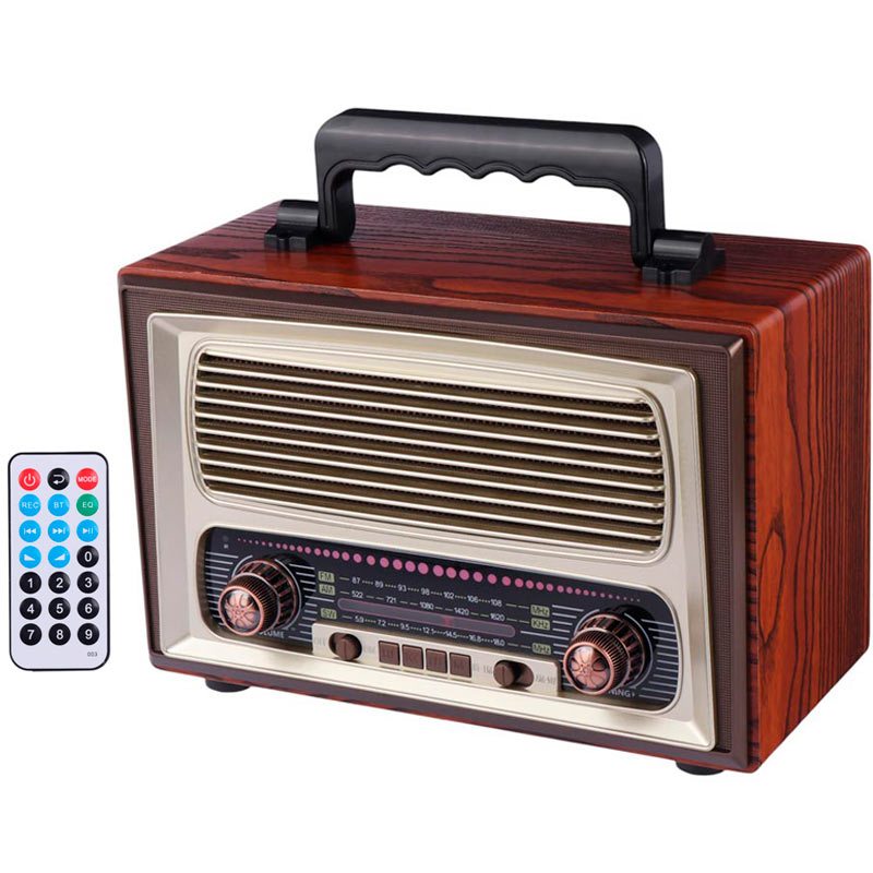 Radio Bluetooth Voiture Multifonction avec Lecteur MP3, FM/AM, USB, TF, Aux et Télécommande