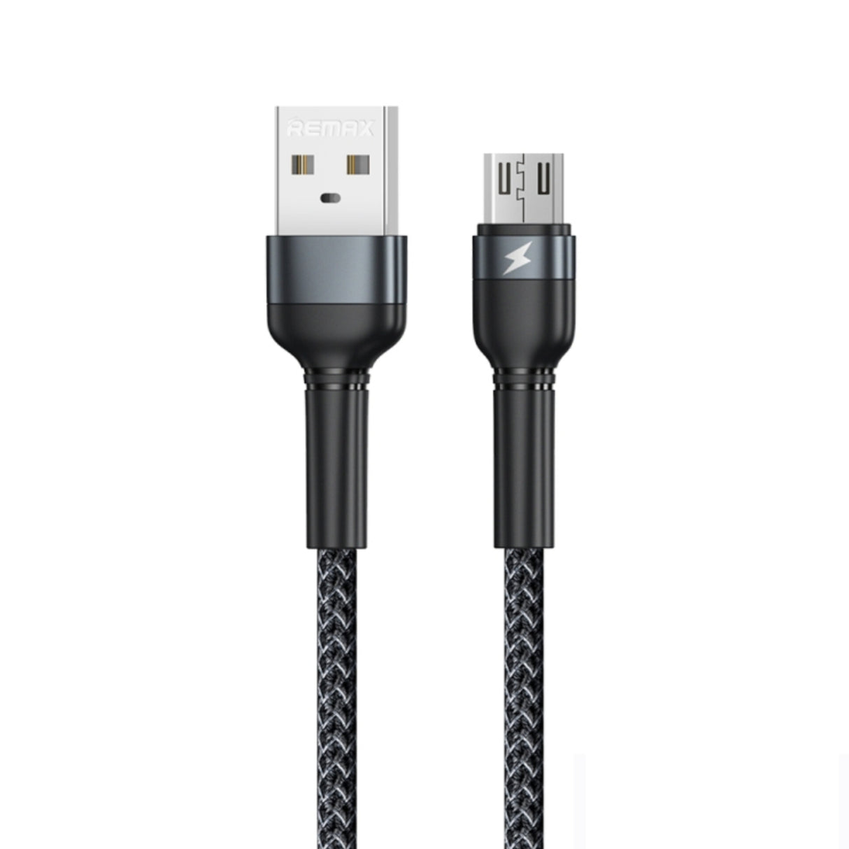 Câble Micro USB Métallique Plustar PL432M – 3.1A, Nylon Tressé