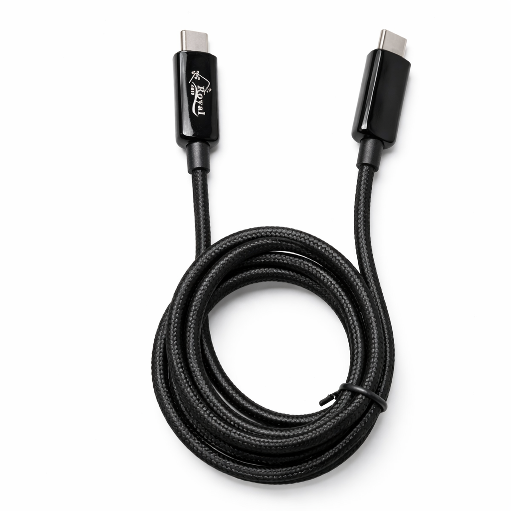 Câble USB-C vers USB-C Royal R676 – Charge Rapide 100W (5A)