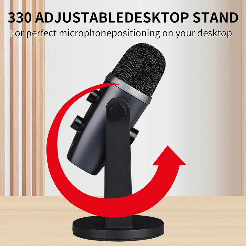 Microphone USB JMARY MC-PW10 Professional 4 Modes de Son